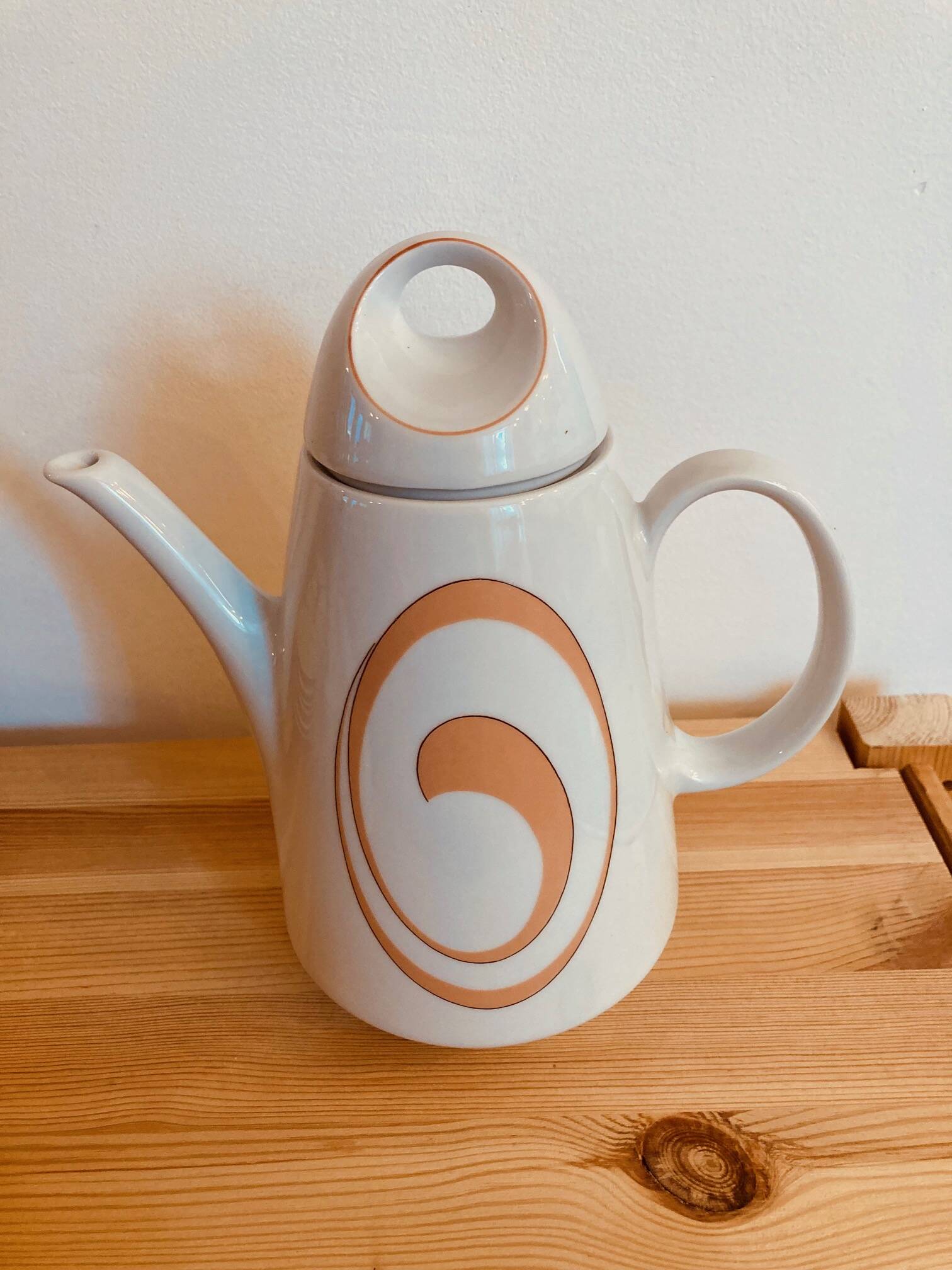 Vintage 1970s porcelain coffee service bareuther bavaria