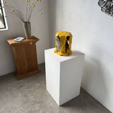 Resin fish sculpture