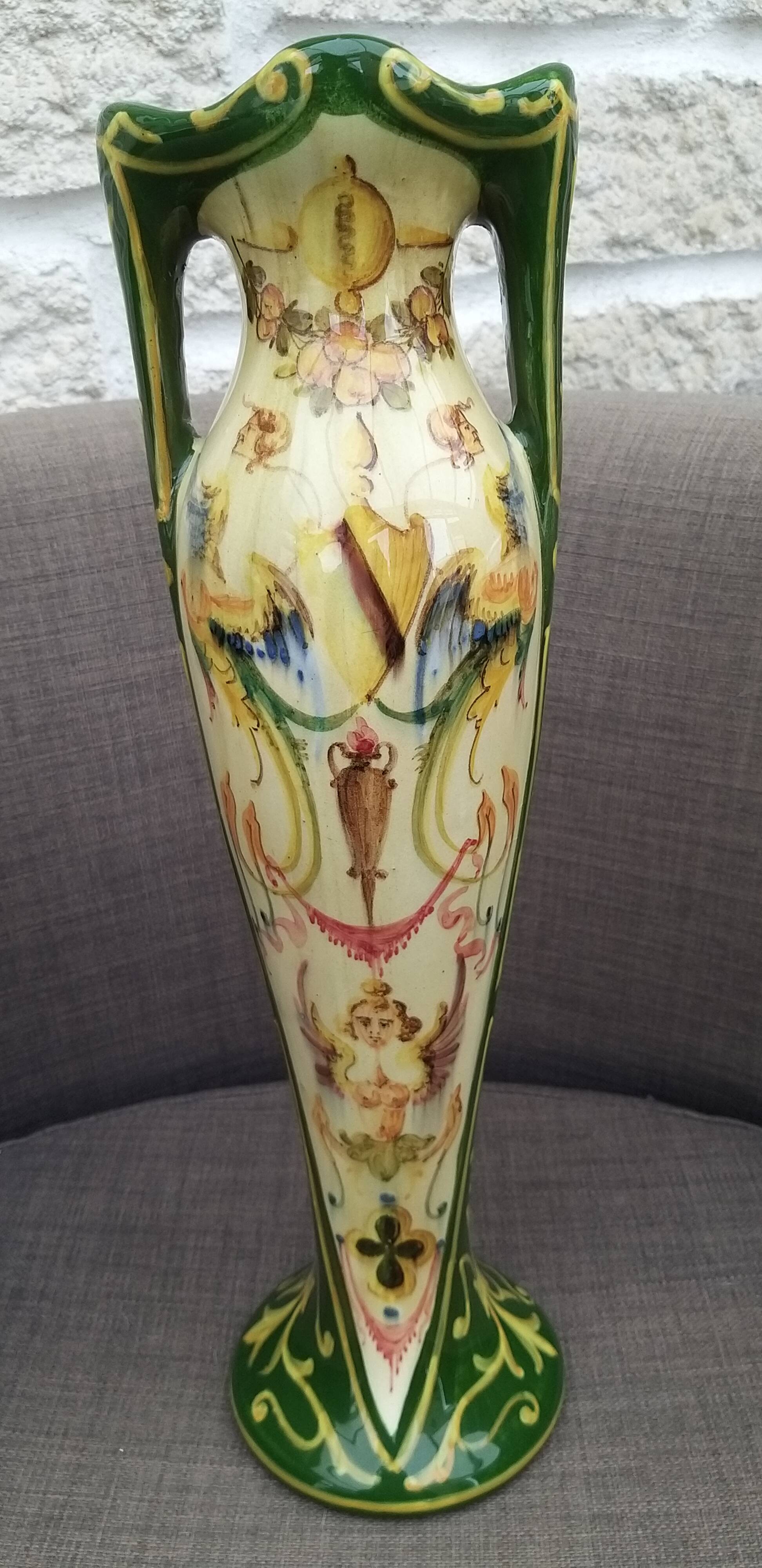 Vase by Jérôme Massier Fils, Vallauris