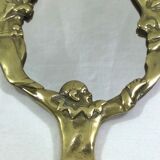 Facing Main bronze "Pierrot" 12x22cm