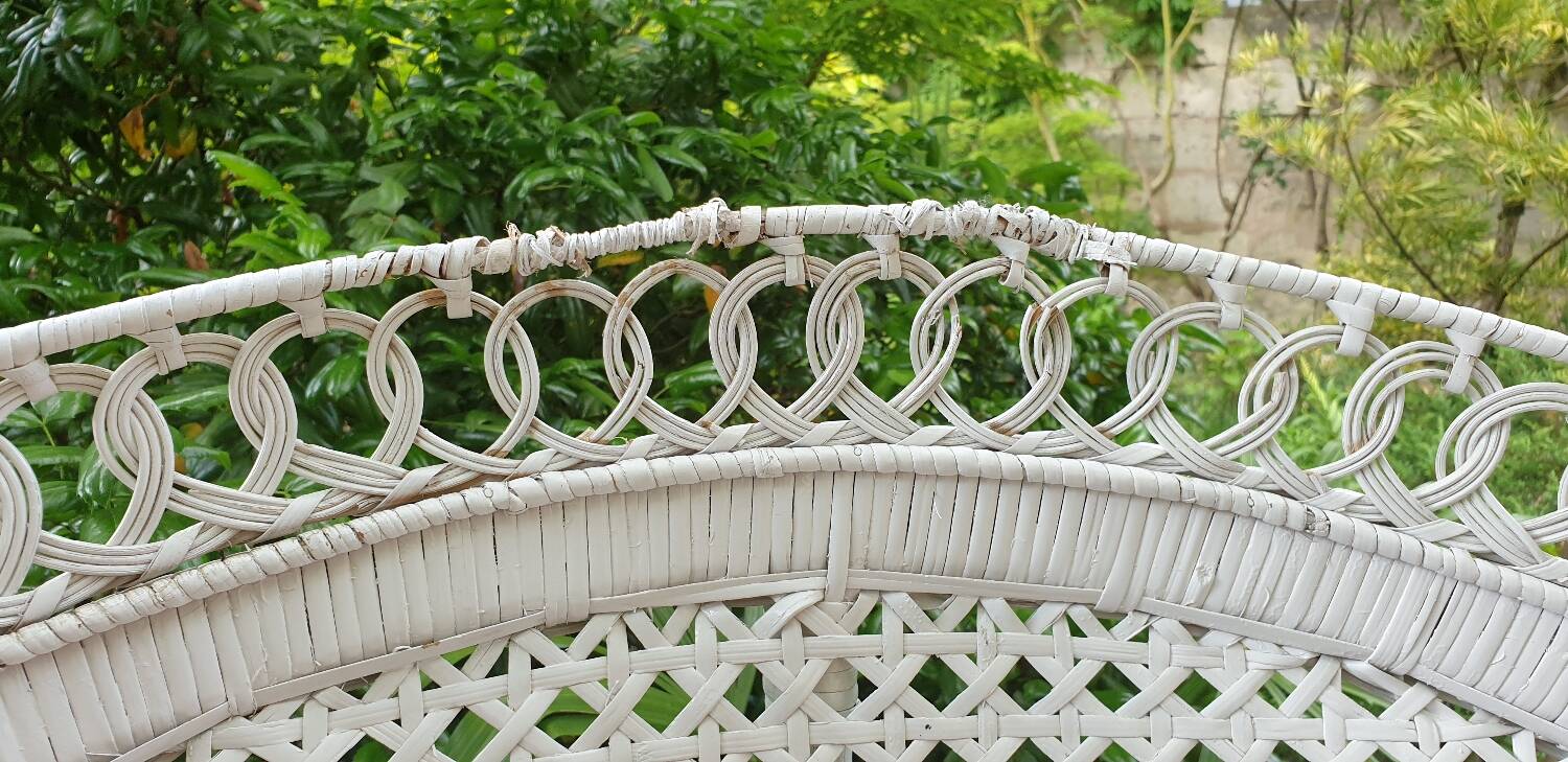 Emmanuelle rattan armchair