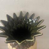 Pair of Rhoda stoneware pineapple vases