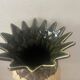 Paire de vases ananas en grès Rhoda