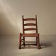 Chaise basse de style Shaker,  États-Unis, vers 1900