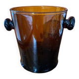Amber ice bucket