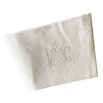 VI monogram napkin