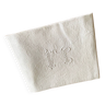 VI monogram napkin