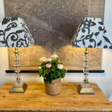 Set of 2 Art Deco style lamps
