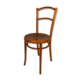 J&J Kohn bistro chair with decorated seat