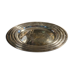 Plat de service metal