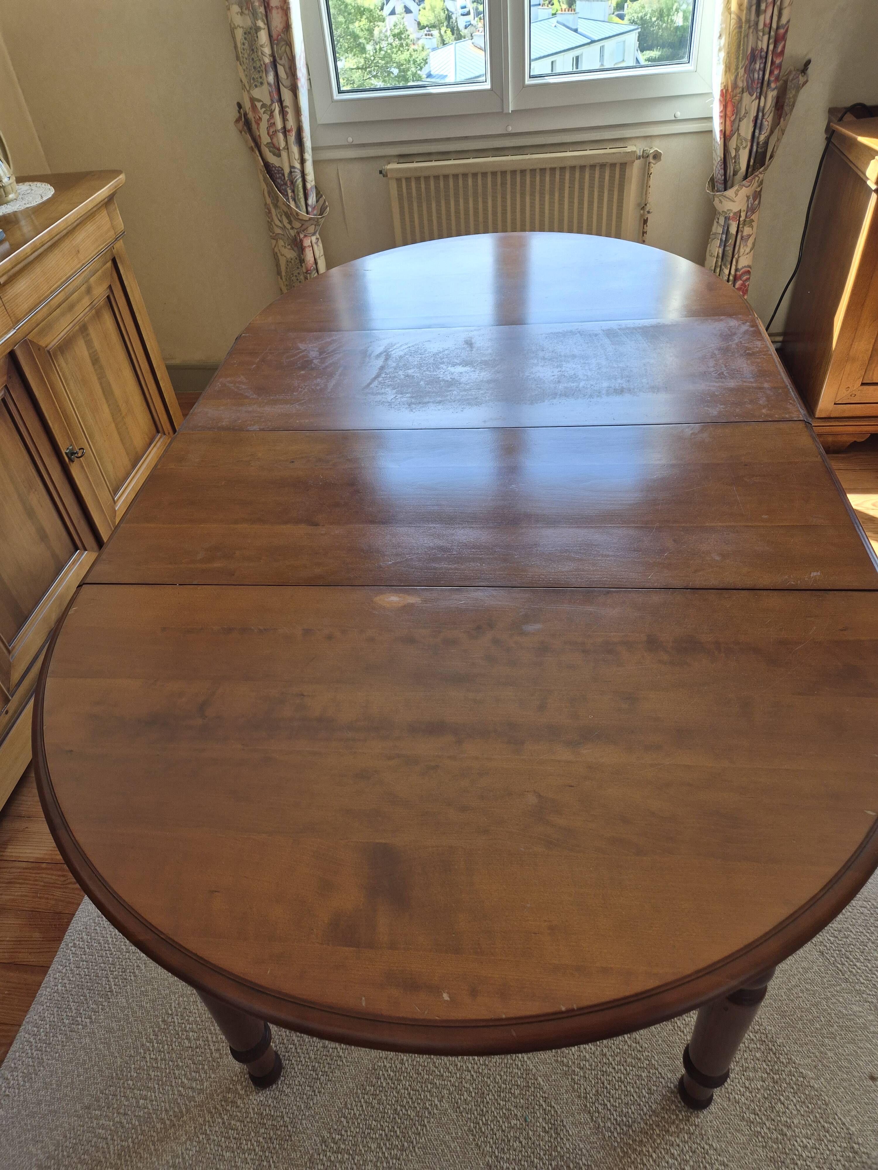 Table de séjour extensible