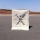Small traditional handmade Berber rug 100-200 cm