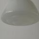 Opal glass ceiling light in Bauhaus style, Art Deco, 1940s, Germany