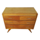Compass feet chest of drawers