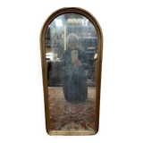 Louis Philippe style gilded mirror