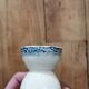 Coquetier diabolo ancien terre de fer