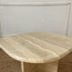 Travertine coffee table