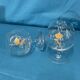 2 Napoleon baccarat glasses, original box