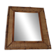 Miroir en rotin