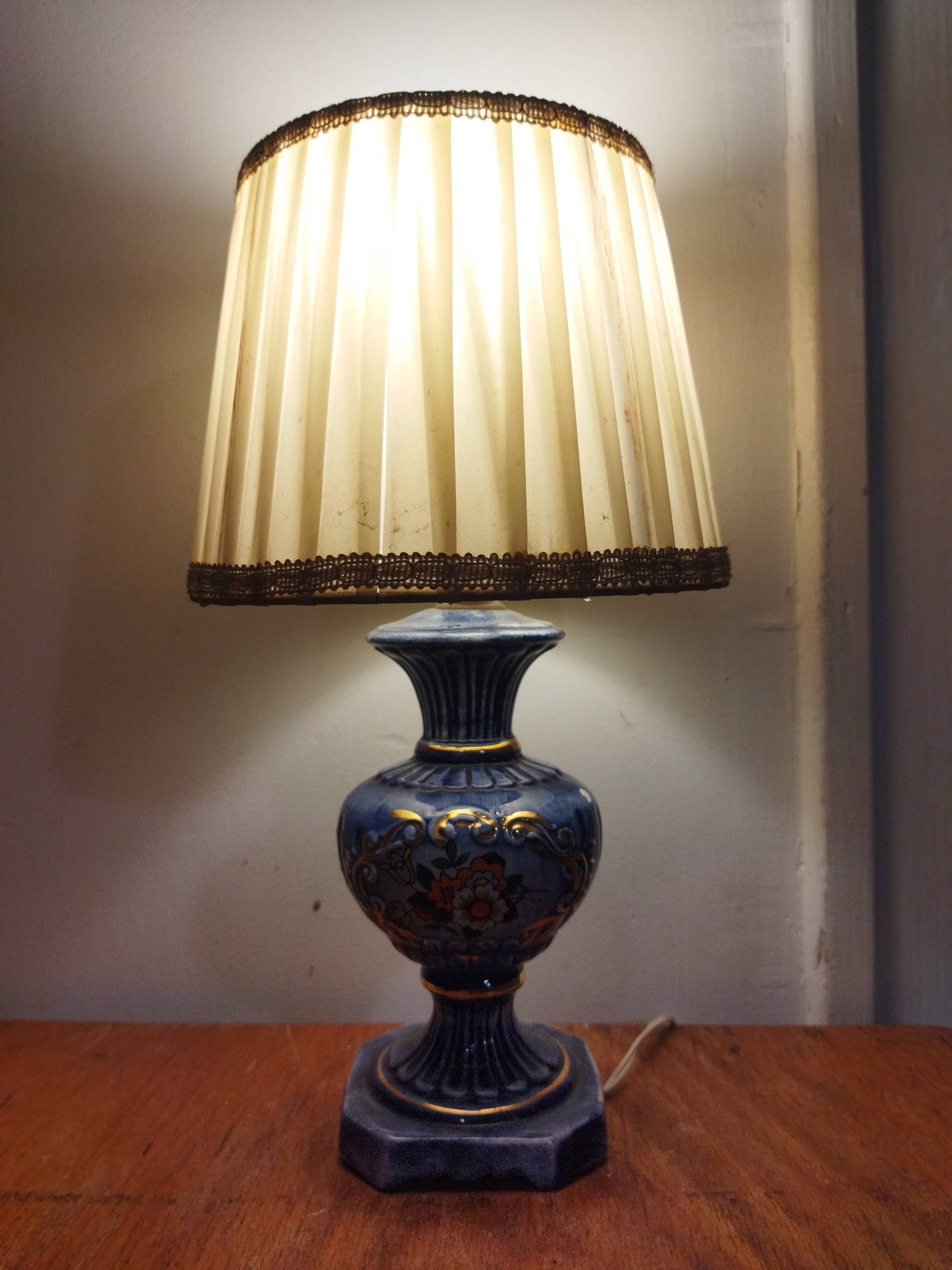 Italian ceramic lamp