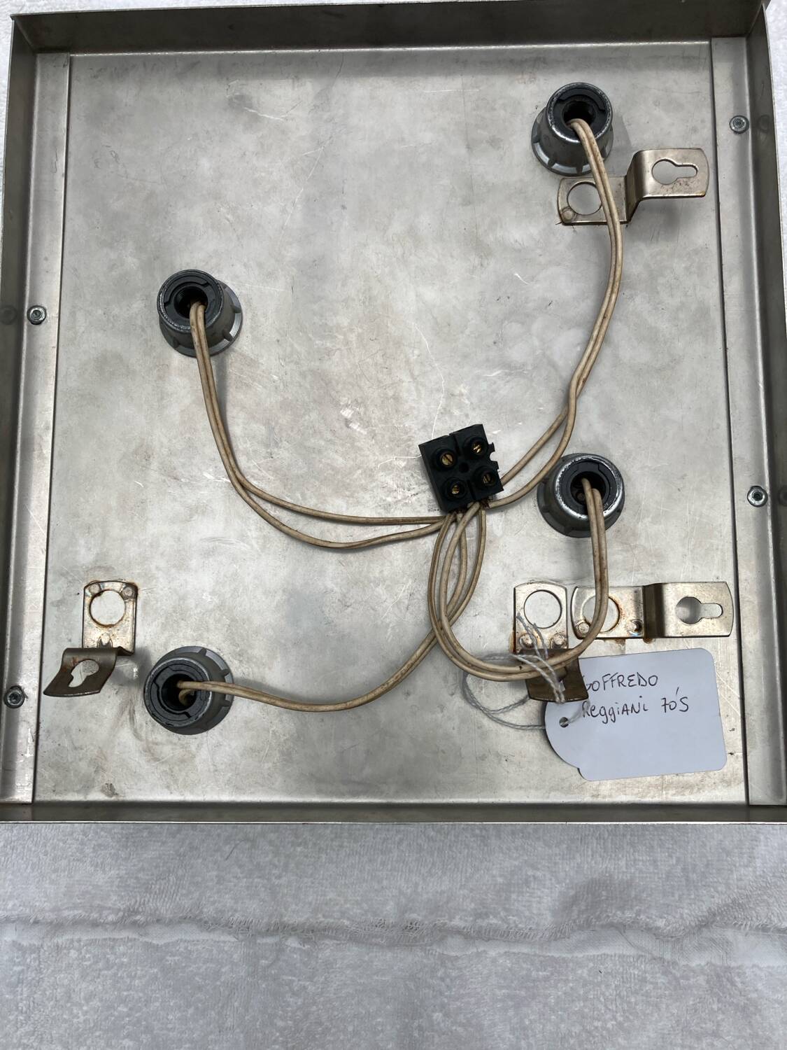 Vintage wall light Goffredo Reggiani 70'S