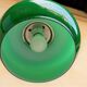 Vintage green glass suspension