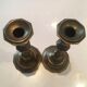 Bougeoirs en laiton