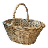 Panier en osier grand format