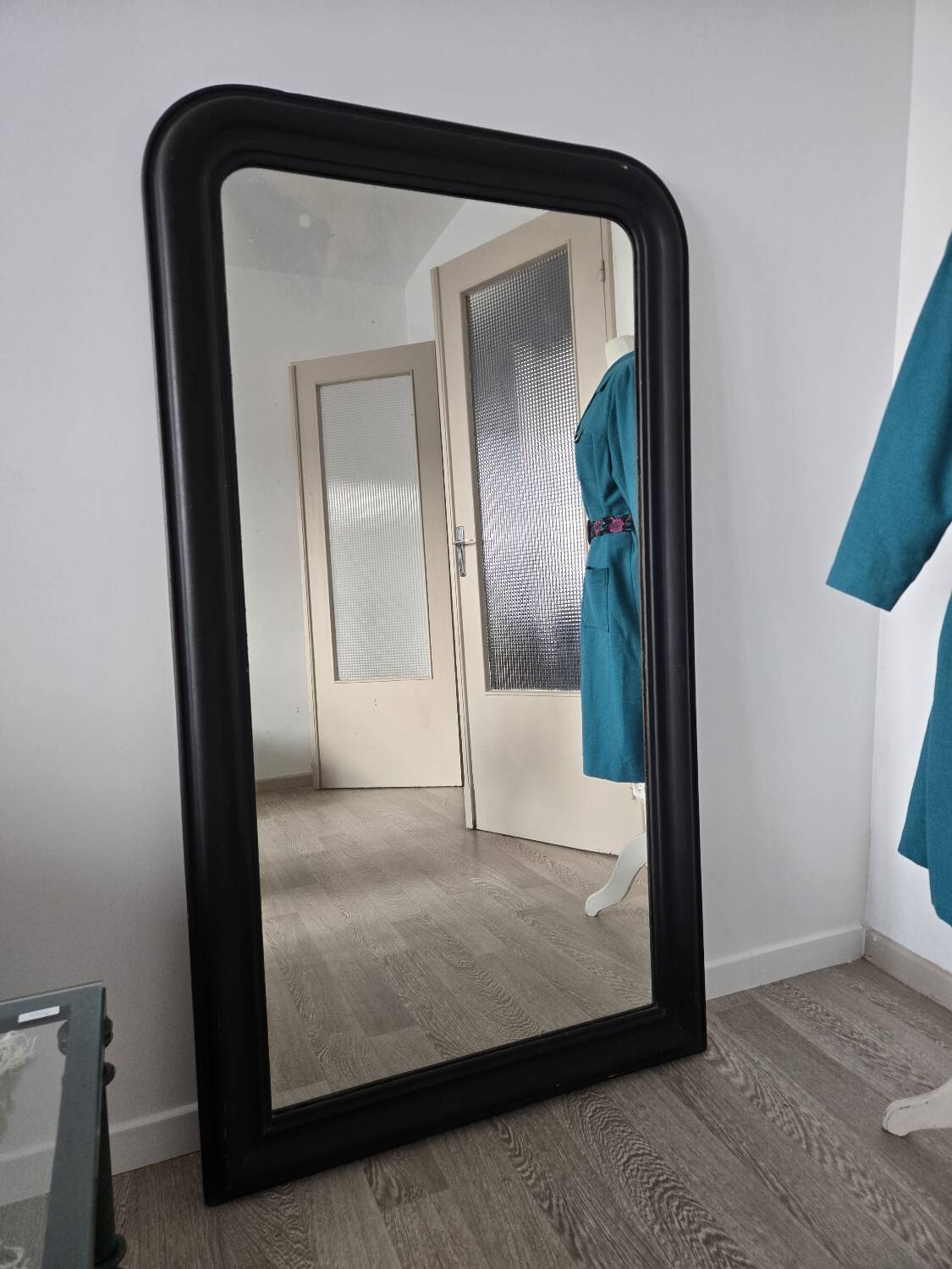 Louis Philippe Black Mirror 150x84 cm