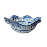 Vintage Porcelain Bread Basket, mid-century