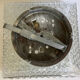 Glass ceiling light 23x23