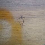 Vintage modular shelf in teak veneer and black metal, Nisse Strinning, 60s (2)