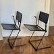 Pair of ballerina chairs by Herbert Ohl for Matteo Grassi 1990