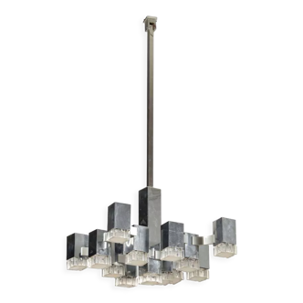 Suspension lamp gaetano sciolari cubic 13