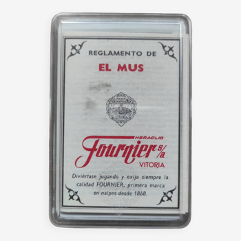 Jeu de cartes de Mus jeu espagnol / pays basque vintage mais neuf et complet