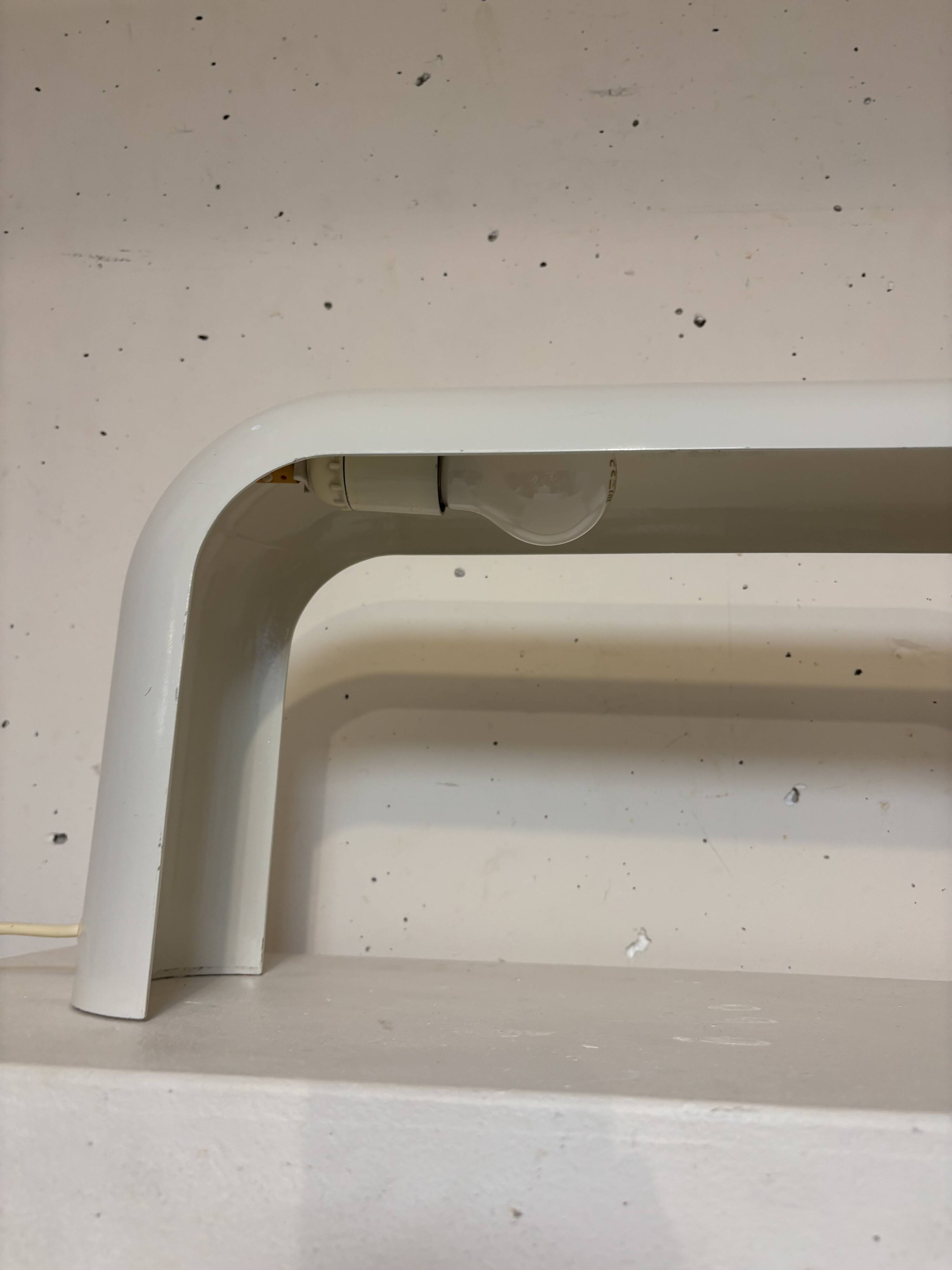 White Eco lamp Luciano Annichini Artemide