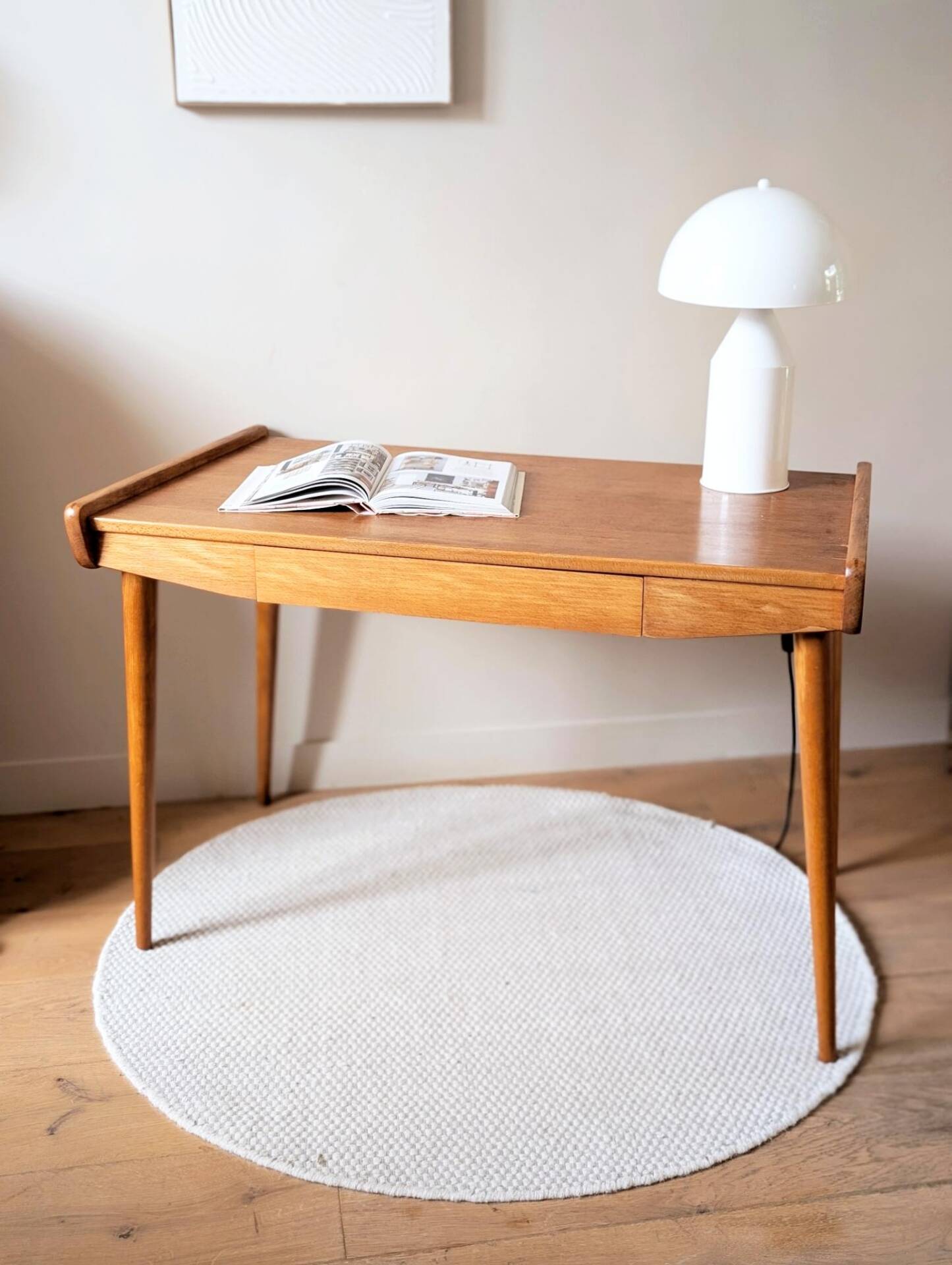 Vintage Scandinavian (Danish) desk, 1960s-70s.