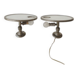 2 miroirs lampe salle de bain art deco 1930  Brot