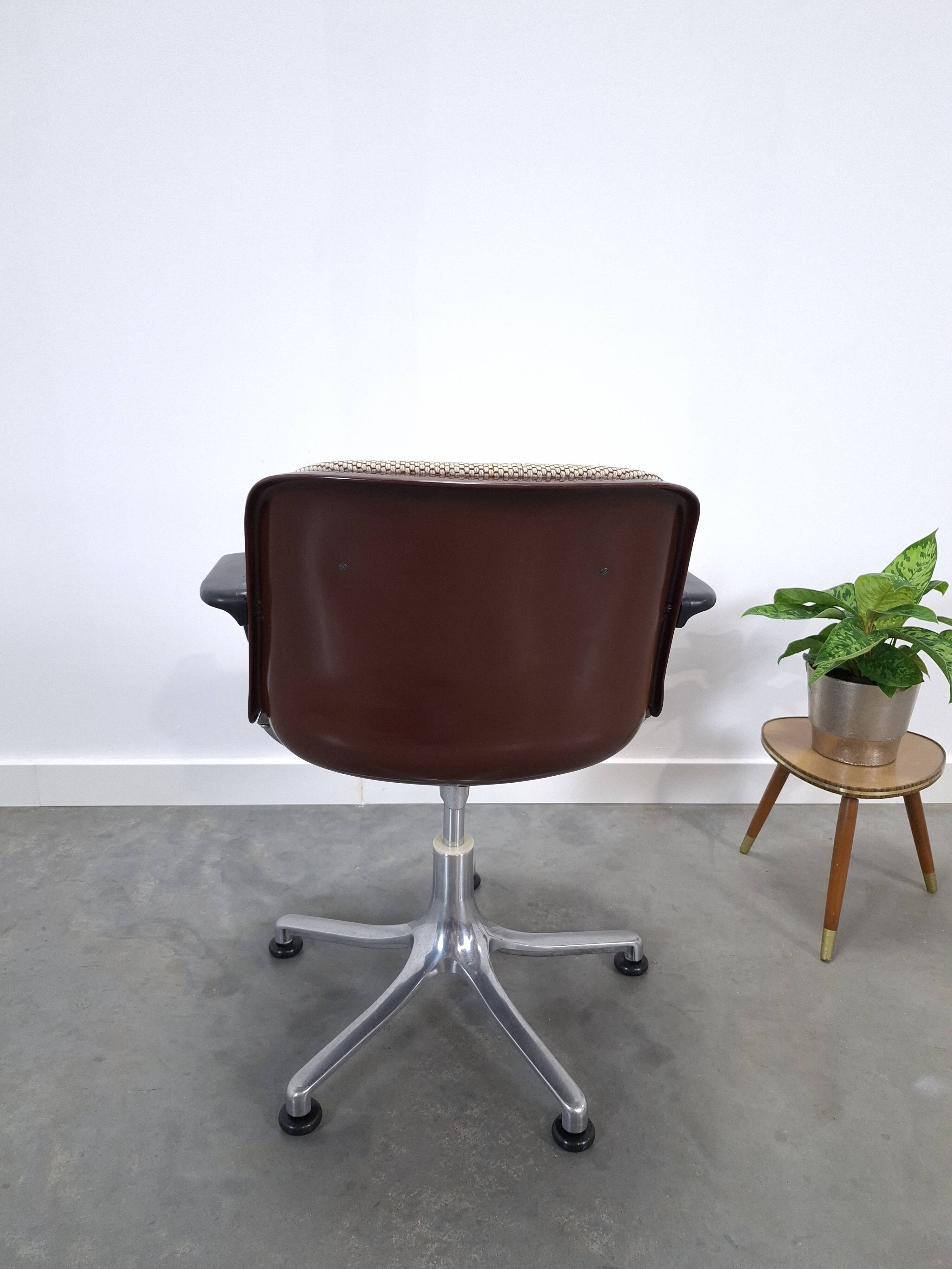 Office chair Burkhard Vogtherr for Fröscher Sitform 1970s, chair 1