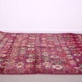 Purple Vintage Boujaad rug 197 CM X 287 CM - Tapis berber