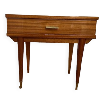 Vintage - Table de chevet - Années 50 - Petit meuble d'appoint