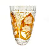 Crystal vase, Julia Glassworks, 1960s