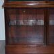 Rare glass-fronted Victorian apothecary cabinet.