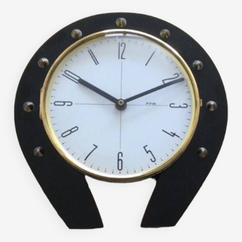 FFR Morbier Horseshoe Clock - 1960s