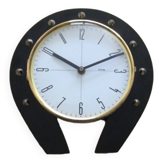 FFR Morbier Horseshoe Clock - 1960s