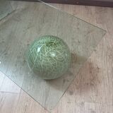 Reflex glass coffee table