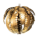 Golden metal palm chandelier 70