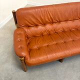 Fauteuils lounge vintage de style brutaliste brésilien, années 1960