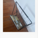 Magazine holders black metal and scoubidou