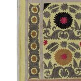Hand knotted rug, vintage Turkish rug 83x85 cm